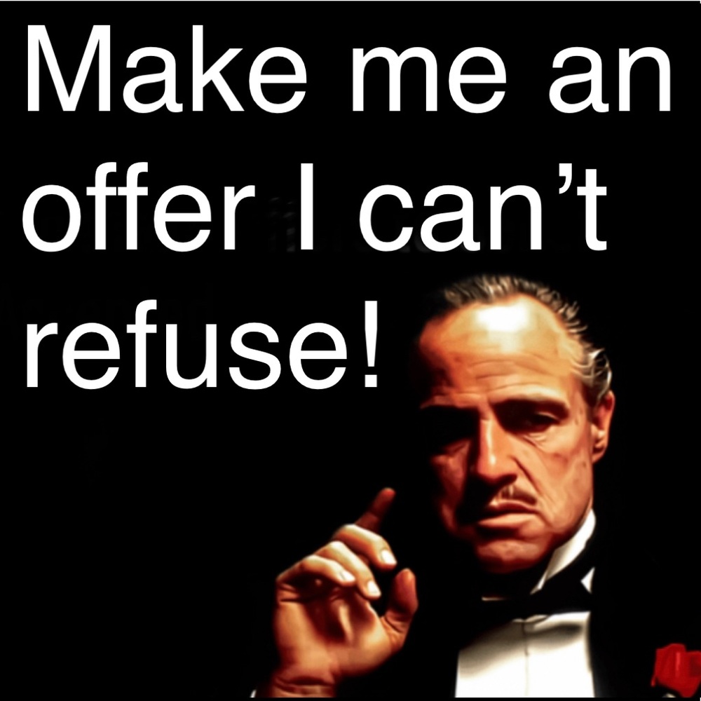 Reasonable offers accepted.